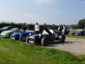 cars at shobdon